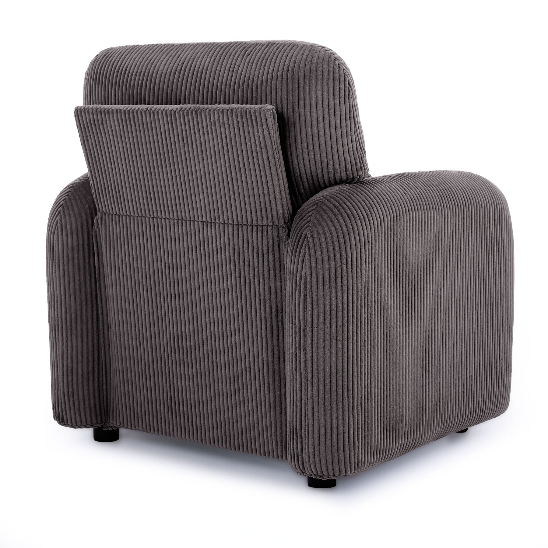 HomeMiYN Accent Chair, 32 inches Armchair with Sofa Pillow, Modern Single Sofa