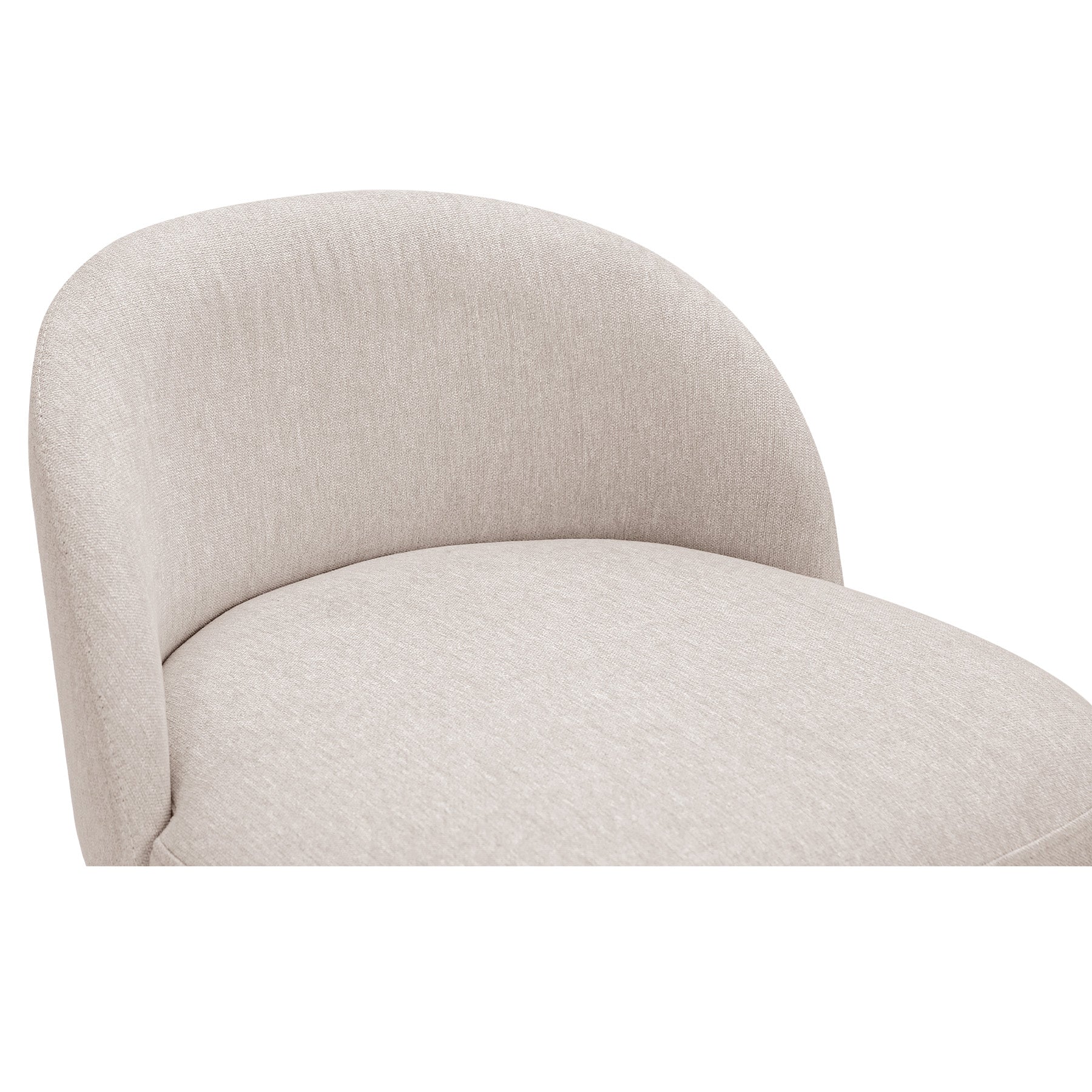 Modern Swivel Bar Stool #base-shape_Round Base #color_Dove Gray