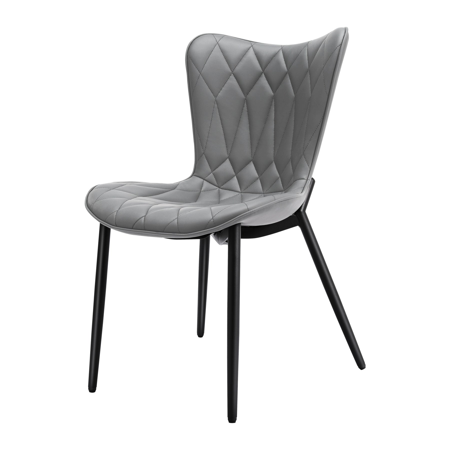Cat Scratch Leather High Bar Stool