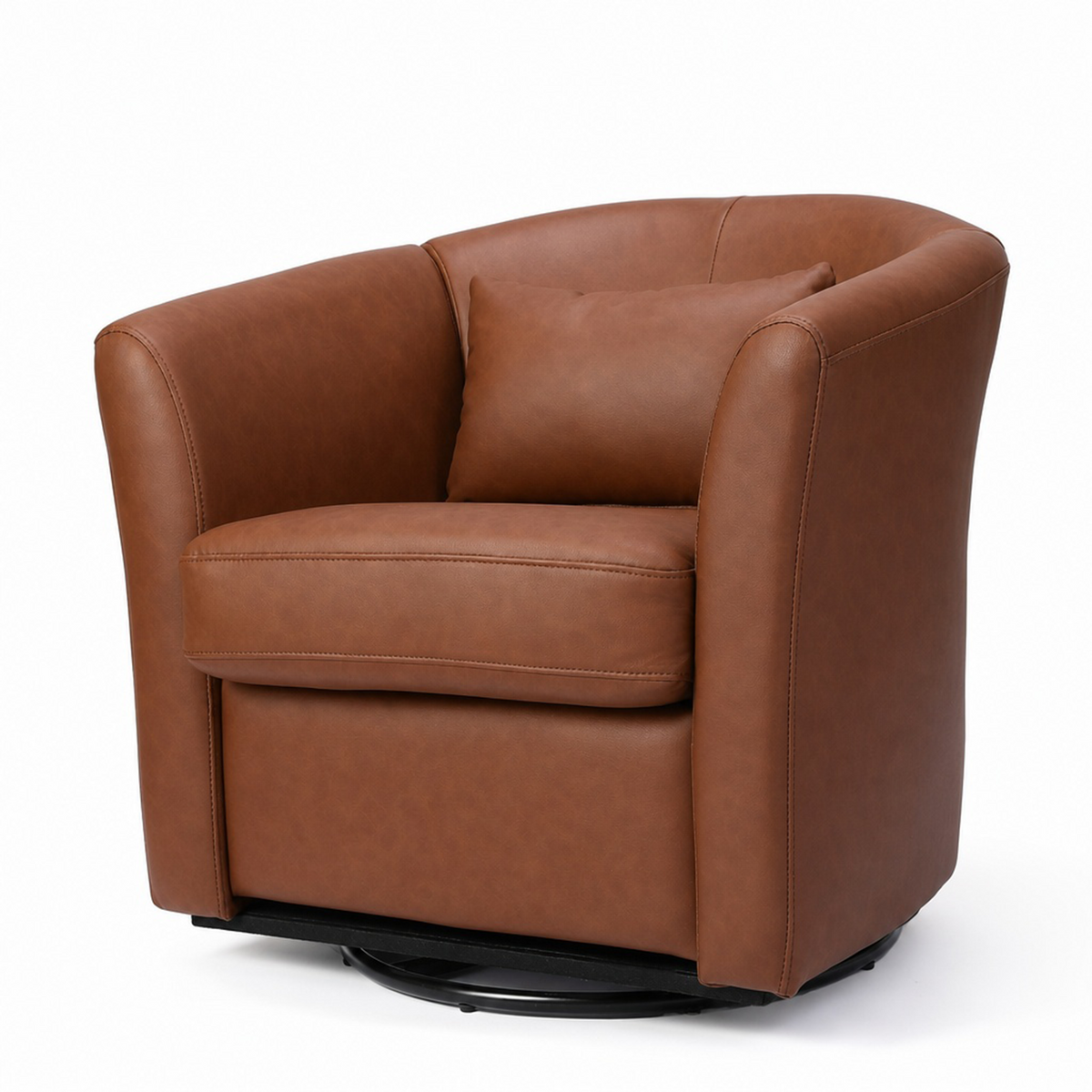 HomeMiYN 360° Swivel Relaxing Chair with Storage for Living Room