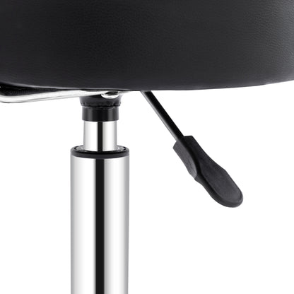 HomeMiYN PU Leather Lightweight Office Bar Stool Adjustable Height Chair