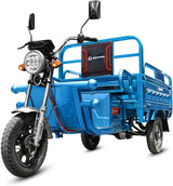 Oryxearth Electric Cargo Tricycle Truck,1000W 60V Three Wheel Electric Tipping Bucket Trike for Adults, Chinese Sanbengzi, Agricultural Household Elderly Vehicle, 440LBS Loader Hopper