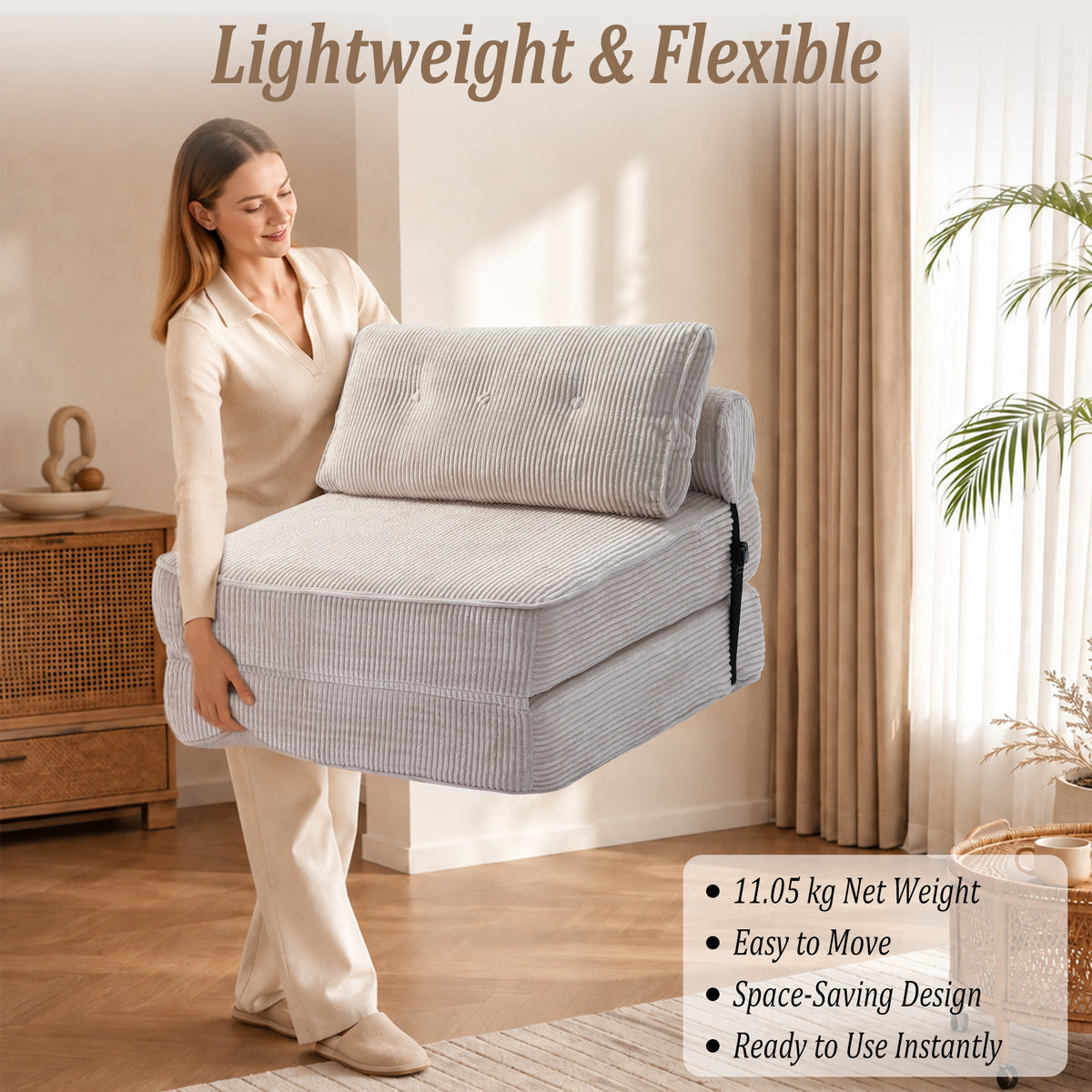 HomeMiYN Bean Bag Sofa for Living Room