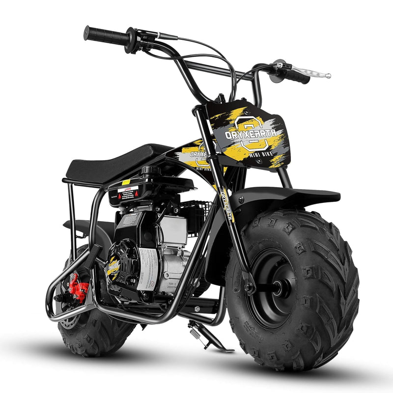 ORXYEARTH Mini Dirt Bike for Kids Gas Powered Dirt Pit Bikes Off-Road Motorcycle