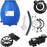 HomeMiYN Pool Filter Pump Sand Filter System Pump 10.8m³/h And 370W