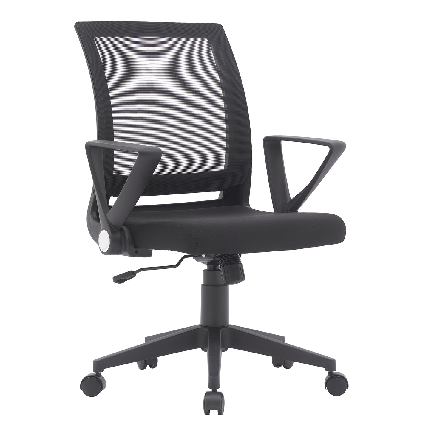 HomeMiYN Ergonomic High Back Home Desk Chair Mesh Office Chair Set Black