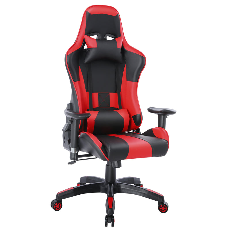 HomeMiYN Gaming Chair Racing Reclining Swivel High Back Chair Set