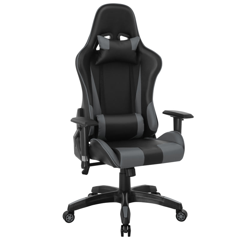 HomeMiYN Gaming Chair Racing Reclining Swivel High Back Chair Set